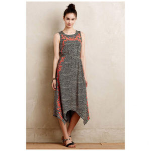 RARE Anthropologie Maxi Dress Long Boho Hippie